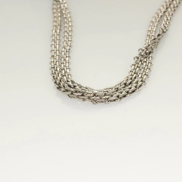 CHANEL Matelasse 2.55 Double Flap Chain Gradient Bag Lamb Skin CC Auth 129232 - Picture 8 of 15